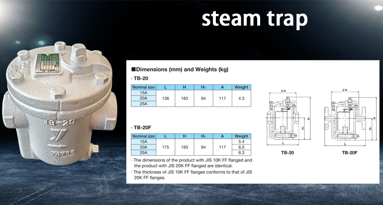 TB-20 steam trap