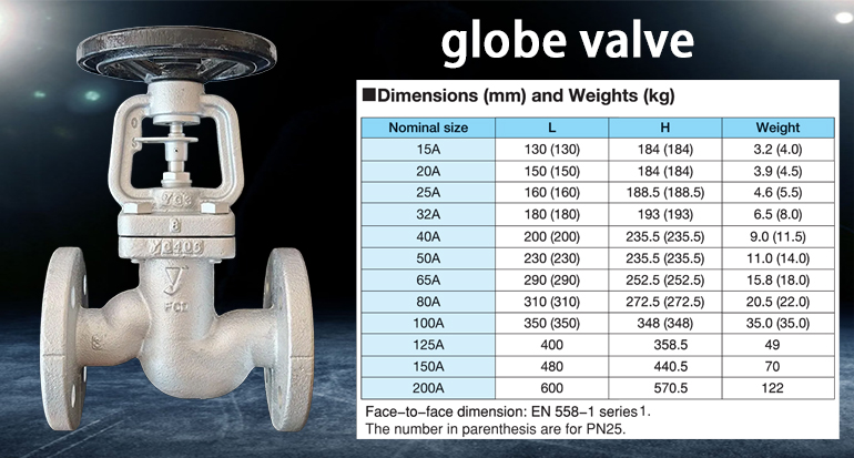 BSV-2EN globe valve